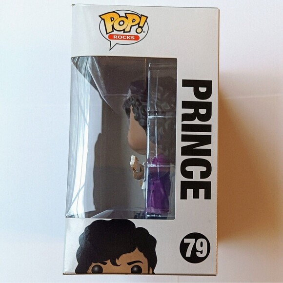 NIB Funko Pop! Rocks Prince Misprint Purple Rain #79 With Protective Case - Picture 4 of 9